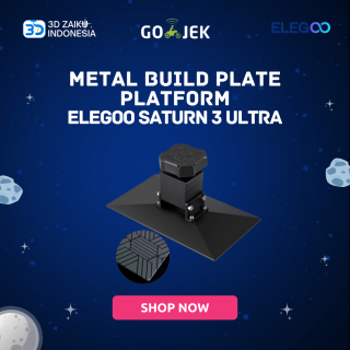 Original ELEGOO Saturn 3 Ultra Metal Build Plate Platform